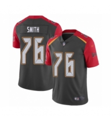 Youth Tampa Bay Buccaneers #76 Donovan Smith Limited Gray Inverted Legend Football Jersey