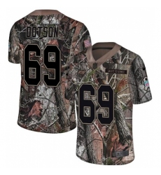 Men's Nike Tampa Bay Buccaneers #69 Demar Dotson Limited Camo Rush Realtree NFL Jersey