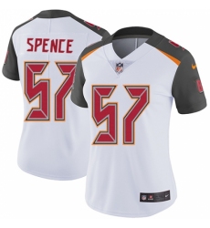 Women's Nike Tampa Bay Buccaneers #57 Noah Spence White Vapor Untouchable Limited Player NFL Jersey