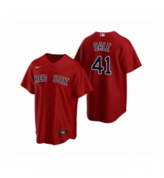 Men's Boston Red Sox #41 Chris Sale Nike Red Replica Alternate Jersey