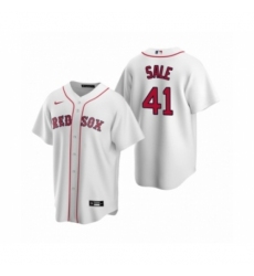 Men's Boston Red Sox #41 Chris Sale Nike White Replica Home Jersey