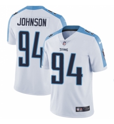 Youth Nike Tennessee Titans #94 Austin Johnson White Vapor Untouchable Limited Player NFL Jersey