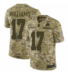 Men's Nike Washington Redskins #17 Doug Williams Burgundy Limited Camo 2018 Salute to Service NFL Jersey