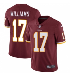 Men's Nike Washington Redskins #17 Doug Williams Burgundy Red Team Color Vapor Untouchable Limited Player NFL Jersey