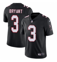 Youth Nike Atlanta Falcons #3 Matt Bryant Black Alternate Vapor Untouchable Limited Player NFL Jersey