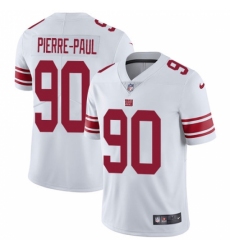 Youth Nike New York Giants #90 Jason Pierre-Paul Elite White NFL Jersey