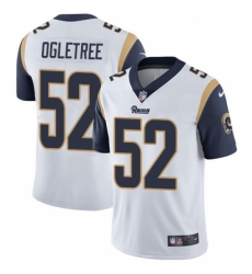 Men's Nike Los Angeles Rams #52 Alec Ogletree White Vapor Untouchable Limited Player NFL Jersey