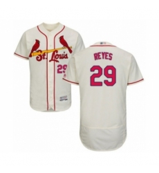 Men's St. Louis Cardinals #29 Alex Reyes Cream Alternate Flex Base Authentic Collection Baseball Player Jersey