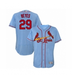 Men's St. Louis Cardinals #29 Alex Reyes Light Blue Alternate Flex Base Authentic Collection Baseball Player Jersey