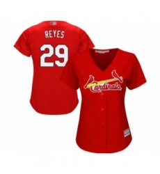 Women's St. Louis Cardinals #29 Alex Reyes Authentic Red Alternate Cool Base Baseball Player Jersey