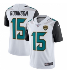 Men's Nike Jacksonville Jaguars #15 Allen Robinson White Vapor Untouchable Elite Player NFL Jersey