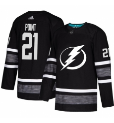 Men's Adidas Tampa Bay Lightning #21 Brayden Point Black 2019 All-Star Game Parley Authentic Stitched NHL Jersey