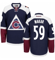 Youth Reebok Colorado Avalanche #59 Cale Makar Premier Blue Third NHL Jersey