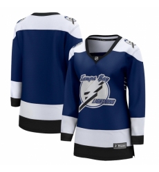 Women's Tampa Bay Lightning Blank Fanatics Branded Royal 2020-21 Special Edition Breakaway Jersey