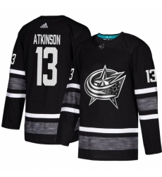 Men's Adidas Columbus Blue Jackets #13 Cam Atkinson Black 2019 All-Star Game Parley Authentic Stitched NHL Jersey