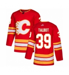 Youth Calgary Flames #39 Cam Talbot Authentic Red Alternate Hockey Jersey