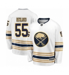 Men's Buffalo Sabres #55 Rasmus Ristolainen Fanatics Branded White 50th Season Breakaway Hockey Jersey