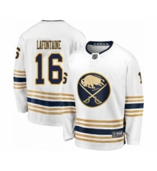 Youth Buffalo Sabres #16 Pat Lafontaine Fanatics Branded White 50th Season Breakaway Hockey Jersey