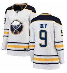 Women's Buffalo Sabres #9 Derek Roy Fanatics Branded White Away Breakaway NHL Jersey