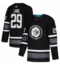 Men's Adidas Winnipeg Jets #29 Patrik Laine Black 2019 All-Star Game Parley Authentic Stitched NHL Jersey