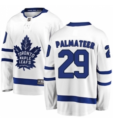 Youth Toronto Maple Leafs #29 Mike Palmateer Fanatics Branded White Away Breakaway NHL Jersey