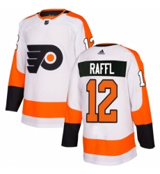 Youth Adidas Philadelphia Flyers #12 Michael Raffl Authentic White Away NHL Jersey