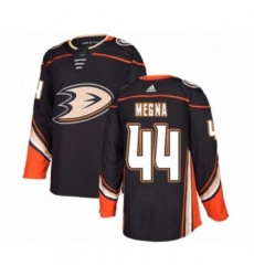 Youth Adidas Anaheim Ducks #44 Jaycob Megna Premier Black Home NHL Jersey