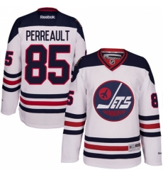 Men's Reebok Winnipeg Jets #85 Mathieu Perreault Premier White 2016 Heritage Classic NHL Jersey