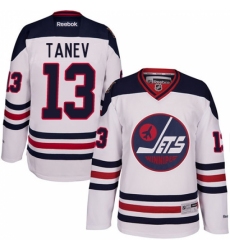 Men's Reebok Winnipeg Jets #13 Brandon Tanev Authentic White 2016 Heritage Classic NHL Jersey