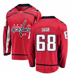 Youth Washington Capitals #68 Jaromir Jagr Fanatics Branded Red Home Breakaway NHL Jersey