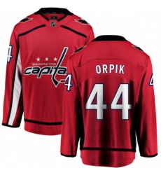 Men's Washington Capitals #44 Brooks Orpik Fanatics Branded Red Home Breakaway NHL Jersey