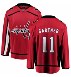 Youth Washington Capitals #11 Mike Gartner Fanatics Branded Red Home Breakaway NHL Jersey