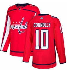 Men's Adidas Washington Capitals #10 Brett Connolly Premier Red Home NHL Jersey