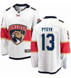 Youth Florida Panthers #13 Mark Pysyk Fanatics Branded White Away Breakaway NHL Jersey