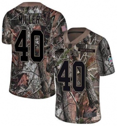 Men's Nike Buffalo Bills #40 Von Miller Camo Stitched NFL Limited Rush Realtree Jersey