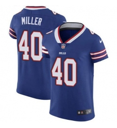 Men's Nike Buffalo Bills #40 Von Miller Royal Blue Team Color Stitched NFL Vapor Untouchable Elite Jersey