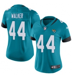 Women's Nike Jacksonville Jaguars #44 Travon Walker Teal Green Alternate Stitched NFL Vapor Untouchable Limited Jersey