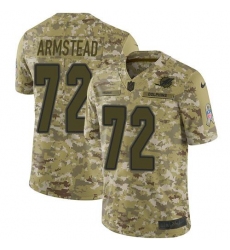 Men's Nike Miami Dolphins #72 Terron Armstead Camo Stitched NFL Limited 2018 Salute To Service Jersey