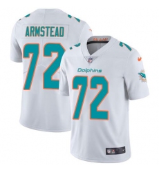 Men's Nike Miami Dolphins #72 Terron Armstead White Stitched NFL Vapor Untouchable Limited Jersey