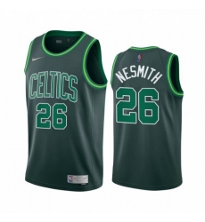 Men's Boston Celtics #26 Aaron Nesmith Green NBA Swingman 2020-21 Earned Edition Jersey