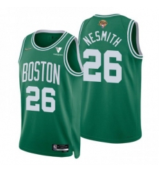 Men's Boston Celtics #26 Aaron Nesmith Green Nike 2022 NBA Finals 75th Anniversary Diamond Icon Edition Swingman Jersey