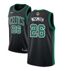 Men's Nike Boston Celtics #26 Aaron Nesmith Black 2022 NBA Finals Swingman Statement Edition Jersey