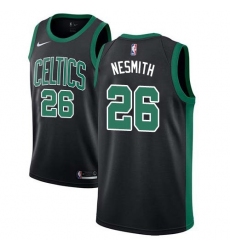 Men's Nike Boston Celtics #26 Aaron Nesmith Black NBA Swingman Statement Edition Jersey