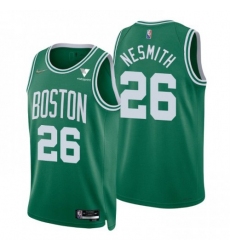 Men's Nike Boston Celtics #26 Aaron Nesmith Green 2021-22 NBA 75th Anniversary Diamond Swingman Jersey - Icon Edition