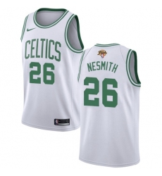 Men's Nike Boston Celtics #26 Aaron Nesmith White 2022 NBA Finals Swingman Association Edition Jersey