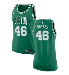 Women's Nike Boston Celtics #46 Aron Baynes Green NBA Swingman Icon Edition Jersey