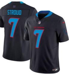 Men's Houston Texans #7 C.J. Stroud Black 2024 F.U.S.E. Limited Football Stitched Jersey