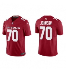 Men's Arizona Cardinals Paris Johnson Cardinal 2023 NFL Draft Vapor F.U.S.E. Limited Jersey