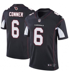 Men's Arizona Cardinals #6 James Conner Black Alternate Stitched NFL Vapor Untouchable Limited Jersey