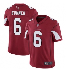 Men's Arizona Cardinals #6 James Conner Red Team Color Stitched NFL Vapor Untouchable Limited Jersey